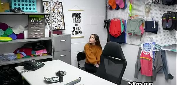  Teen suspect takes two cocks at the backoffice